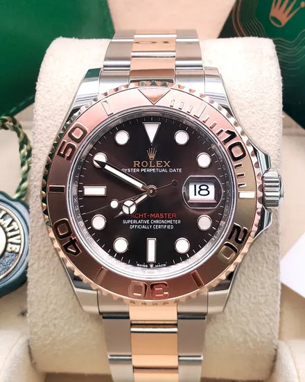 2022 Rolex Yacht-Master 40MM Chocolate Dial Two-Tone Oyster Bracelet (126621)