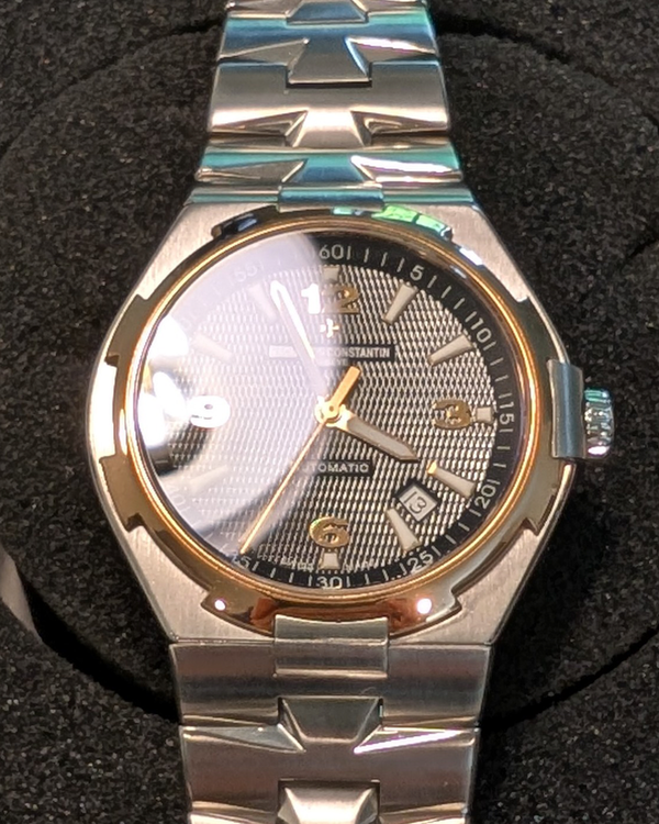 No Reserve - 2012 Vacheron Constantin Overseas 42MM Black Dial Steel Bracelet (47040/B01M-9164)