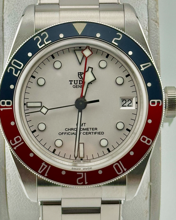 No Reserve - 2026 Tudor Black Bay GMT "Pepsi" 41MM White Dial Steel Bracelet (79830RB)