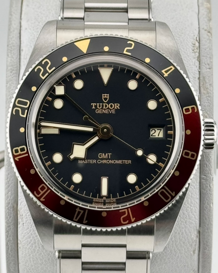 No Reserve - 2025 Tudor Black Bay '58 GMT "Coke" 39MM Black Dial Steel Bracelet (7939G1A0NRU)
