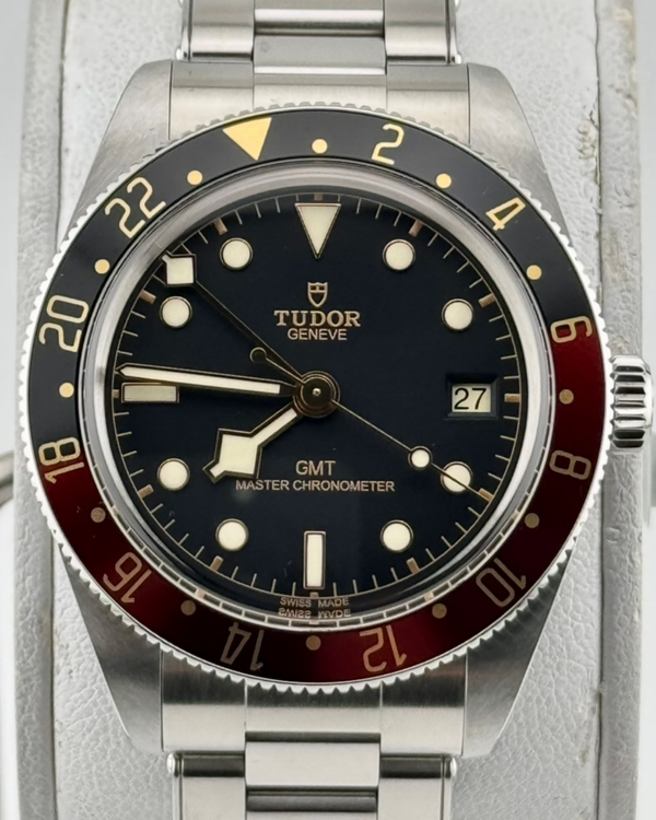 No Reserve - 2025 Tudor Black Bay '58 GMT "Coke" 39MM Black Dial Steel Bracelet (7939G1A0NRU)