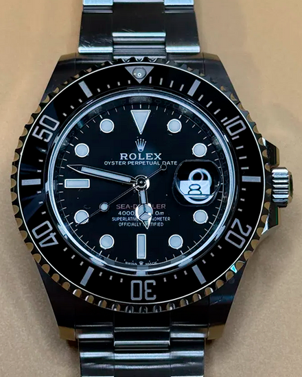 2024 Rolex Sea-Dweller Deepsea 44MM Black Dial Oyster Bracelet (126660)