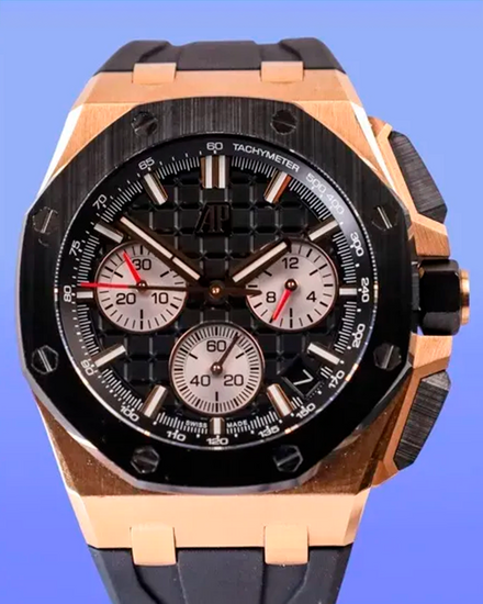 2021 Audemars Piguet Royal Oak Offshore 43MM Black Dial Rubber Strap (26420RO.OO.A002CA.01)