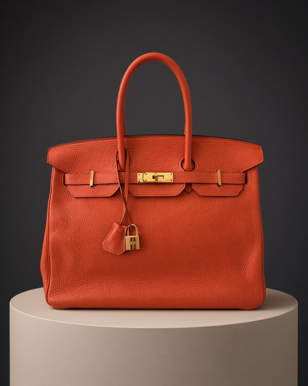 No Reserve - 2014 Hermès Birkin 30 Medium Togo Leather Gold-Tone Hardware Leather Strap (Birkin 30)