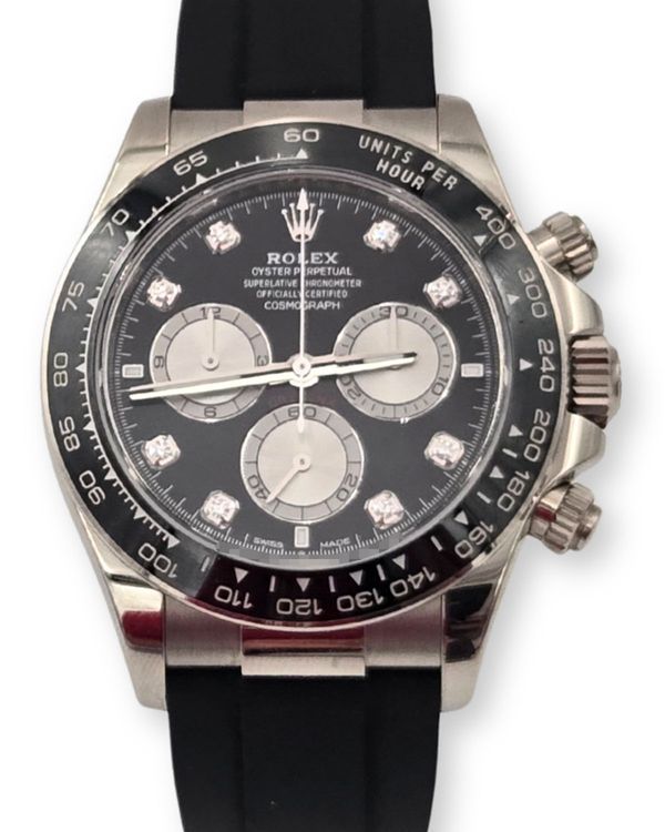 2024 Rolex Cosmograph Daytona 40MM Black Dial Oysterflex Strap (126519LN)