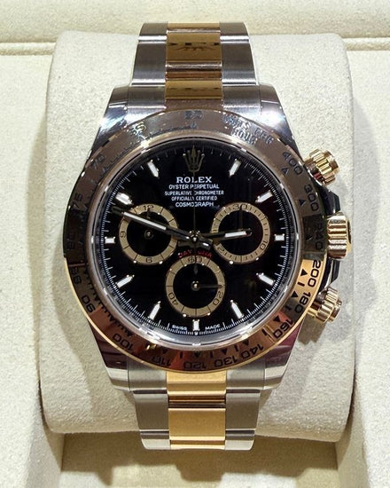 2026 Rolex Cosmograph Daytona 40MM Black Dial Two-Tone Oyster Bracelet (126503)