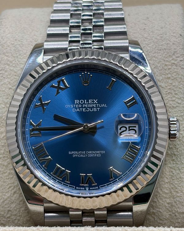 2023 Rolex Datejust 41MM Blue Dial Jubilee Bracelet (126334)