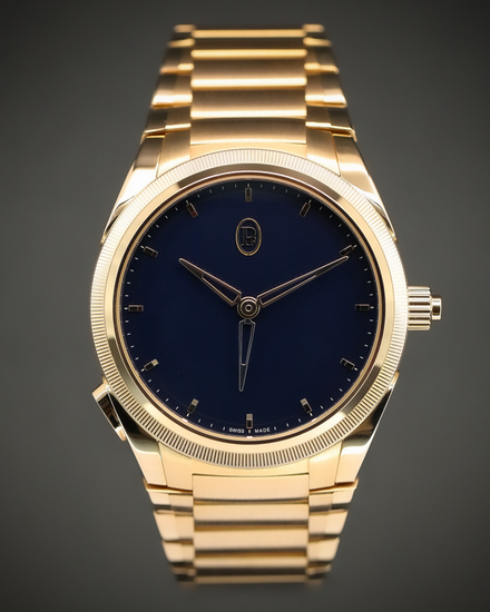 2025 Parmigiani Fleurier Tonda 40MM Blue Dial Rose Gold Bracelet (PFC905-2020001-200182)