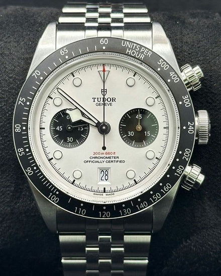 2026 Tudor Black Bay Chrono "Panda" 41MM White Dial Steel Bracelet (79360N)