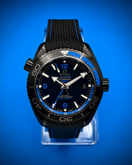 2024 Omega Seamaster Planet Ocean 600M "Deep Black" 45.5MM Black Dial Rubber Strap (215.92.46.22.01.002)