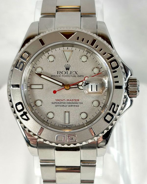1999  Rolex Yacht-Master 40MM Silver Dial Oyster Bracelet (16622)