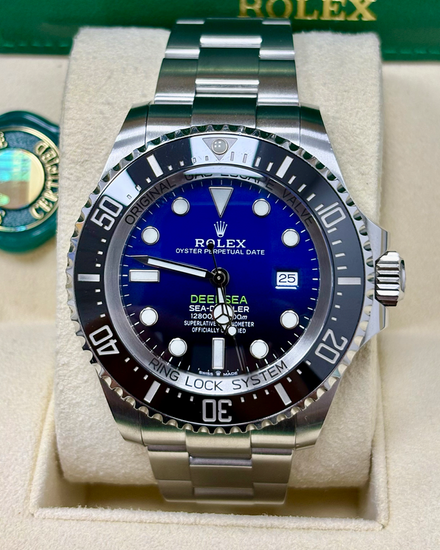 2019 Rolex Sea-Dweller Deepsea "James Cameron" 44MM BlueDial Oyster Bracelet (126660)