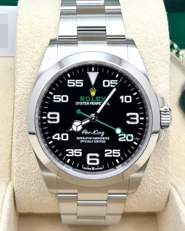 2024 Rolex Air-King 40MM Black Dial Oyster Bracelet (126900)