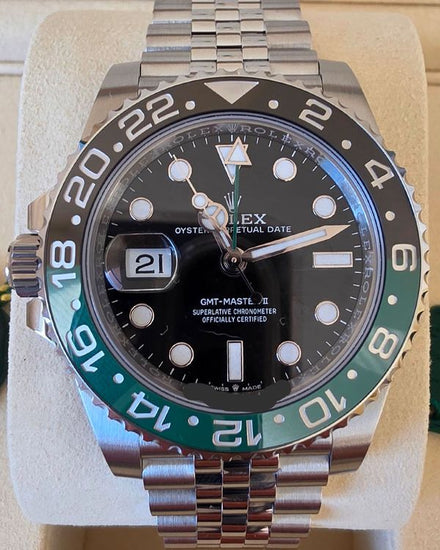 2026 Rolex GMT-Master II “Sprite” 40MM Black Dial Jubilee Bracelet (126720VTNR)
