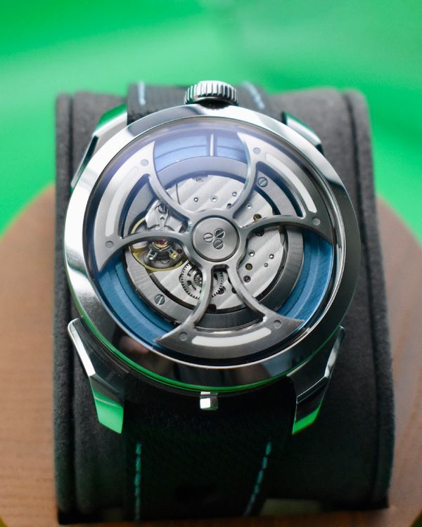 2024 MB&F MAD Edition 1 S L.E. 42MM Skeleton Dial Leather Strap (M.A.D.1S)