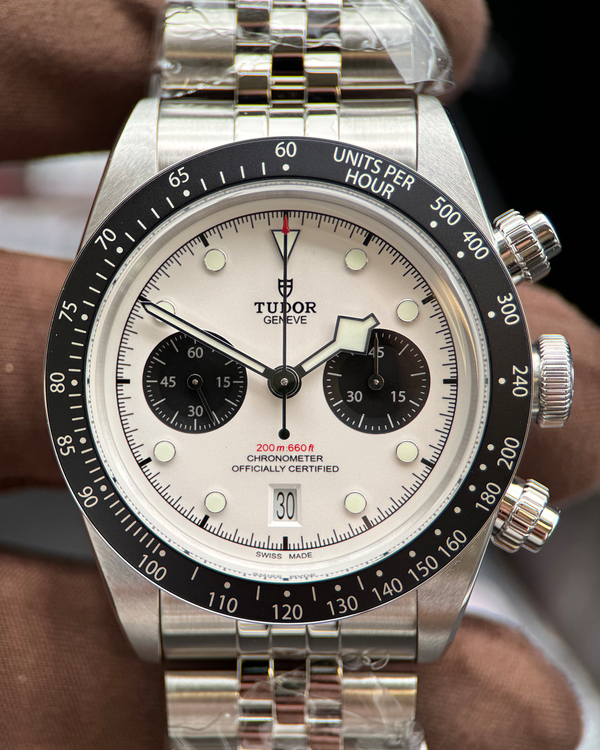 2026 Tudor Black Bay Chrono "Panda" 41MM White Dial Steel Bracelet (79360N)