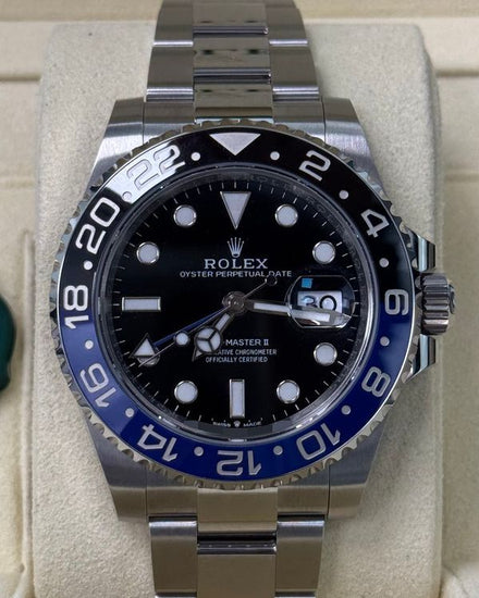 2026 Rolex GMT-Master II "Batman" 40MM Black Dial Oyster Bracelet (126710BLNR)