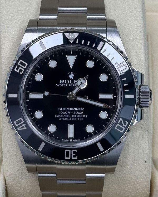 2021 Rolex Submariner No-Date 41MM Black Dial Oyster Bracelet (124060)