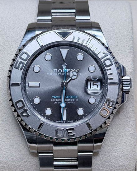 2024 Rolex Yacht-Master 37MM Rhodium Dial Oyster Bracelet (268622)