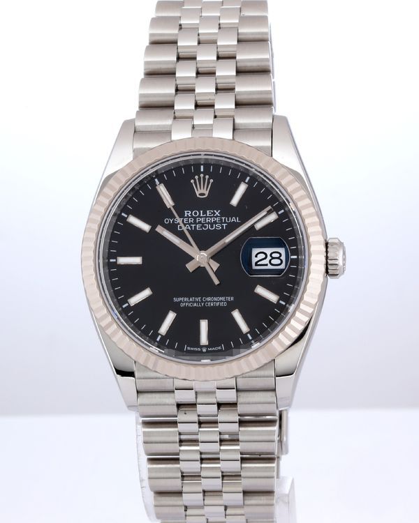 2024 Rolex Datejust 36MM Black Dial Jubilee Bracelet (126234)