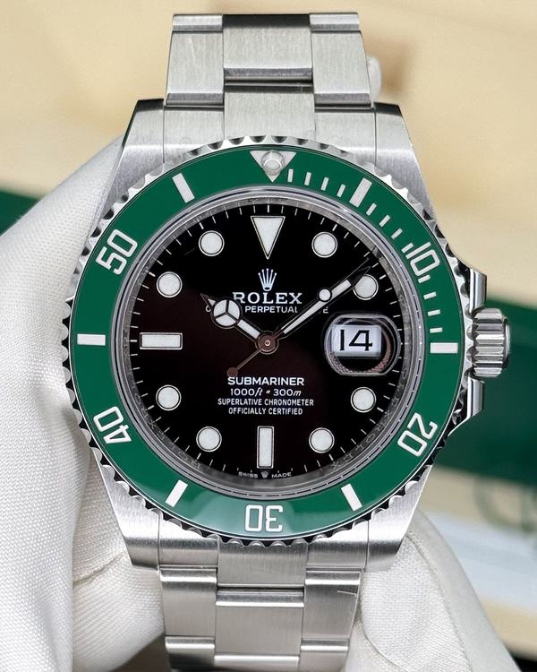 2021 Rolex Submariner Date "Starbucks" 41MM Black Dial Oyster Bracelet (126610LV)