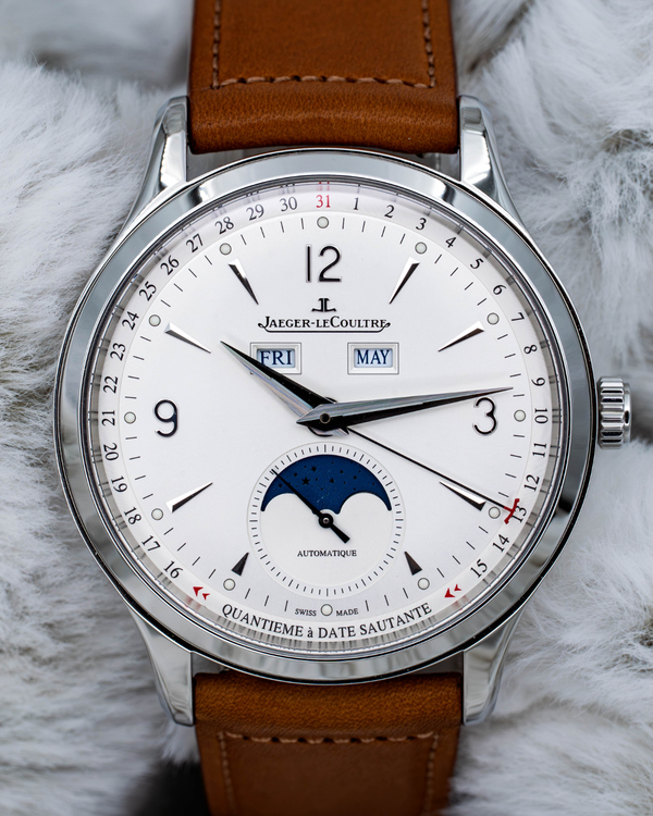 2021 Jaeger-LeCoultre Master Calendar 40MM Silver Dial Leather Strap (Q4148420)