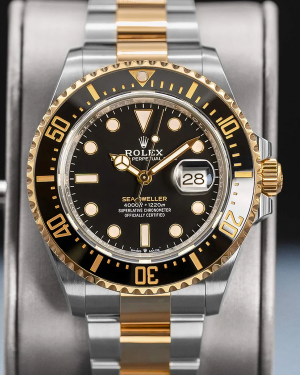 2025 Rolex Sea-Dweller 43MM Black Dial Two-Tone Oyster Bracelet (126603)