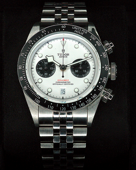 2025 Tudor Black Bay Chrono "Panda" 41MM White Dial Steel Bracelet (79360N)