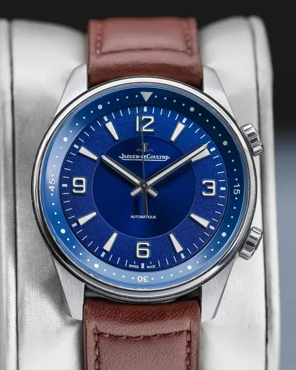2020 Jaeger-LeCoultre Polaris 41MM Blue Dial Leather Strap (Q9008480)