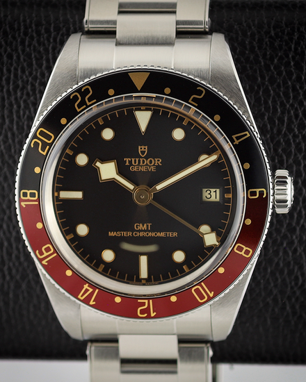No Reserve - 2024 Tudor Black Bay '58 GMT "Coke" 39MM Black Dial Steel Bracelet (7939G1A0NRU)