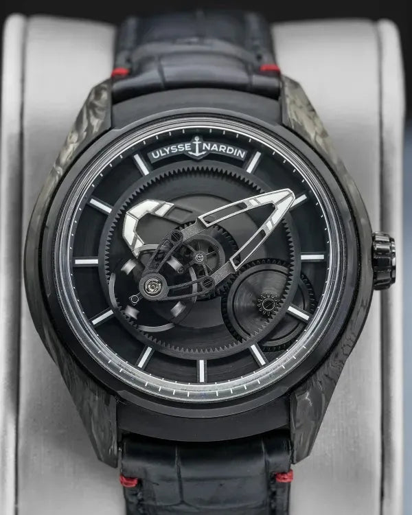 2022 Ulysse Nardin Freak x Carb 43MM Skeleton Dial Leather Strap (2303-270/CARB)