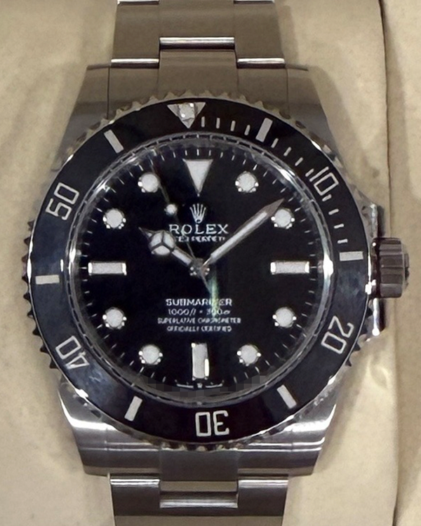 2026 Rolex Submariner No-Date 41MM Black Dial Oyster Bracelet (124060)