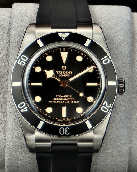 2026 Tudor Black Bay 54' 37MM Black Dial Rubber Strap (79000N)