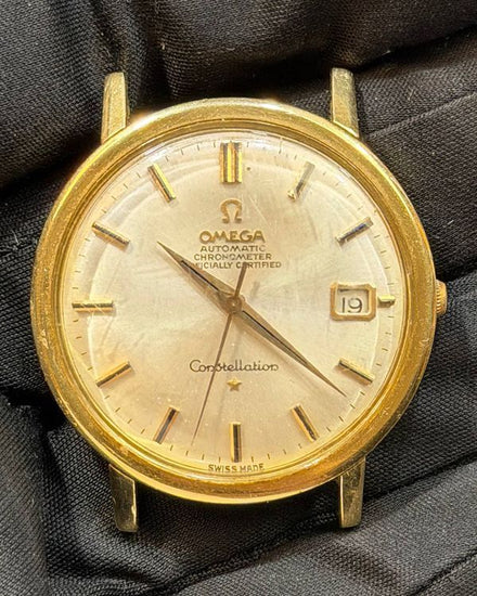 Omega Constellation 35.8MM Silver Dial (168004/14)