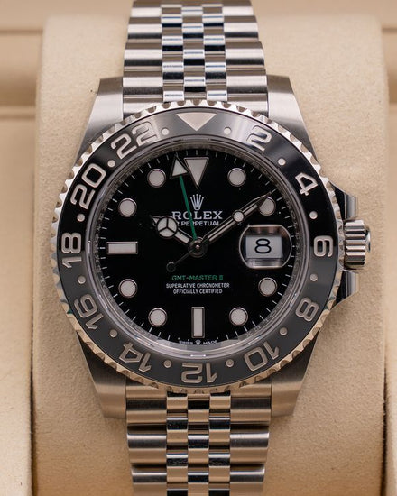 2026 Rolex GMT-Master II "Bruce Wayne" 40MM Black Dial Jubilee Bracelet (126710GRNR)