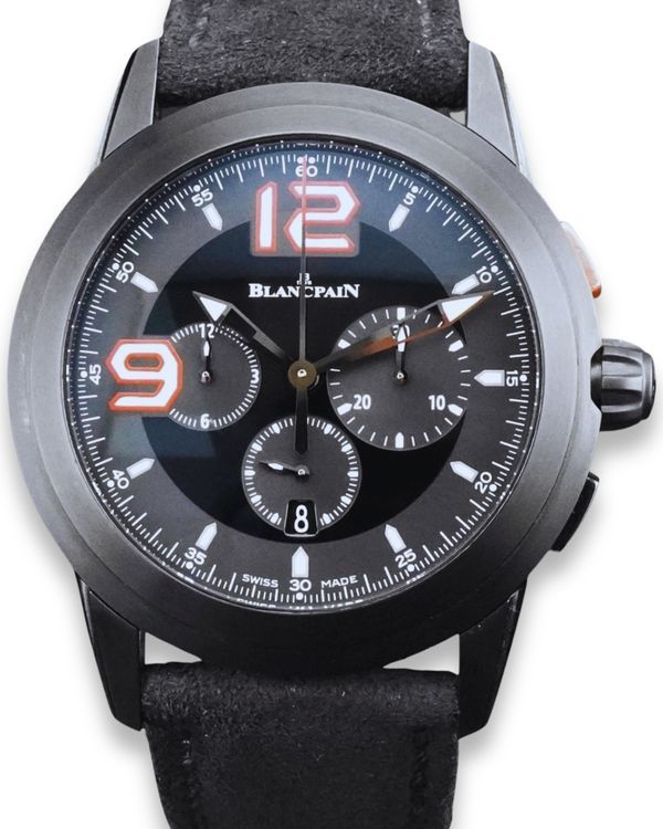2009 Blancpain L-Evolution 43.5MM Black Dial Leather Strap (560ST-11D30-52B)