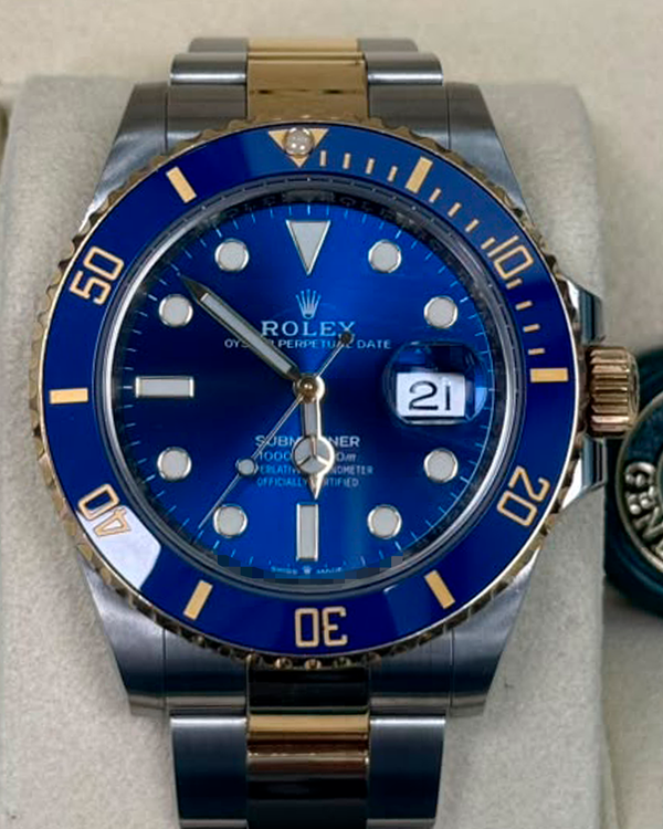 2026 Rolex Submariner Date "Bluesy" 41MM Blue Dial Two-Tone Oyster Bracelet (126613LB)