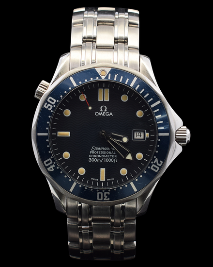 Omega Seamaster Diver 300M "James Bond" 41MM Blue Dial Steel Bracelet (2531.80.00)