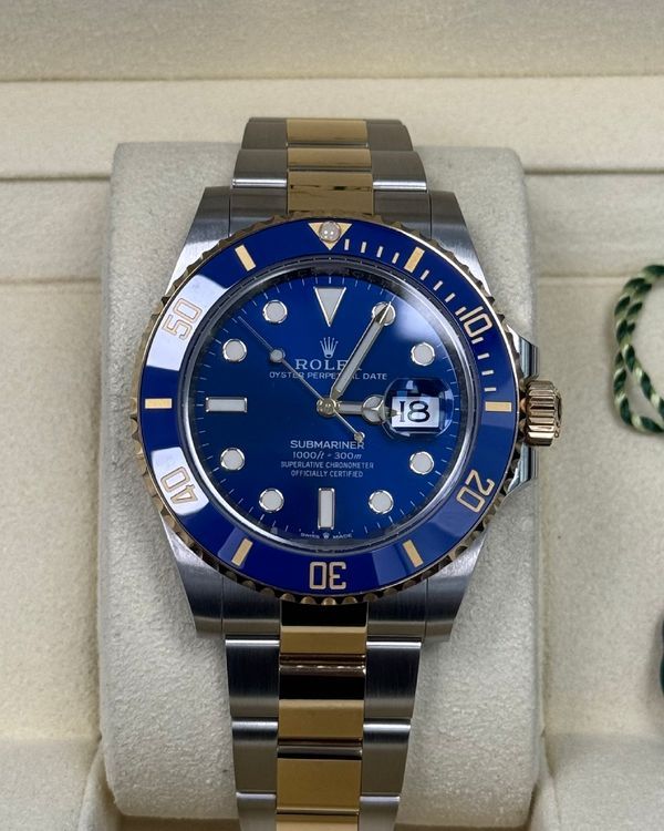 2023 Rolex Submariner Date "Bluesy" 41MM Blue Dial Two-Tone Oyster Bracelet (126613LB)