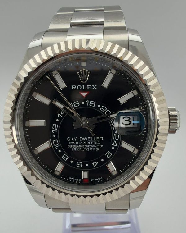 2023 Rolex Sky-Dweller 42MM Black Dial Oyster Bracelet (336934)