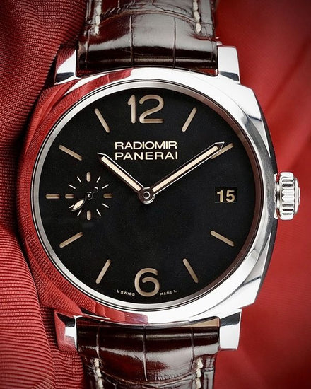 Panerai Radiomir 1940 3 Days 47MM Black Dial Leather Strap (PAM00514)