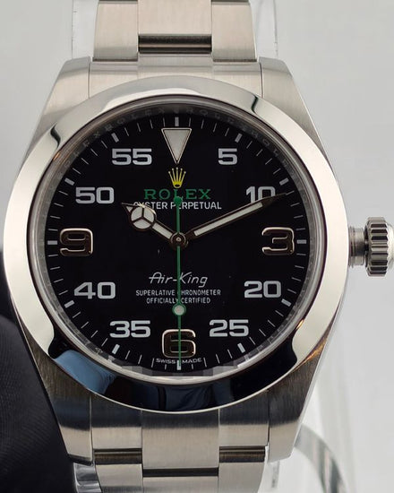 2018 Rolex Air-King 40MM Black Dial Oyster Bracelet (116900)