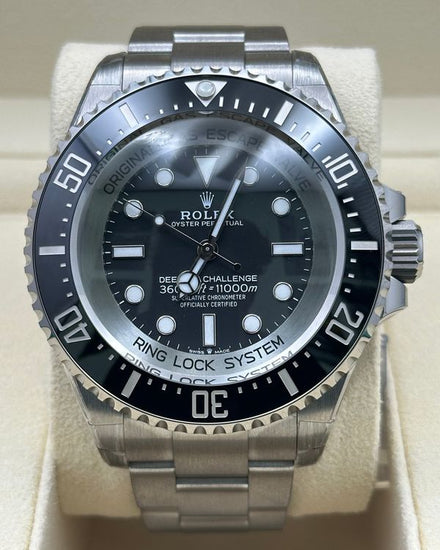 2026 Rolex Sea-Dweller Deepsea "Challenge RLX" 50MM Black Dial Titanium Oyster Bracelet (126067)