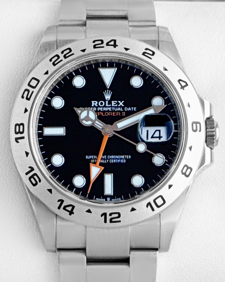 2024 Rolex Explorer II 42MM Black Dial Oyster Bracelet (226570)