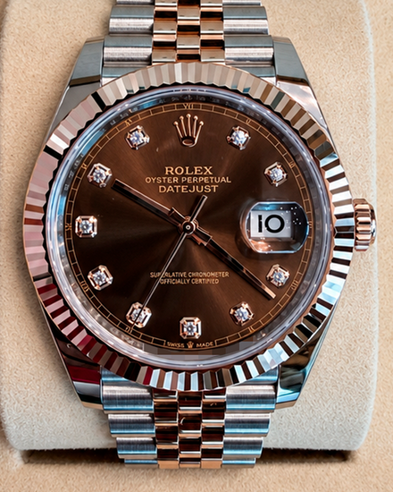 2026 Rolex Datejust 41MM Chocolate Dial Two-Tone Jubilee Bracelet (126331)