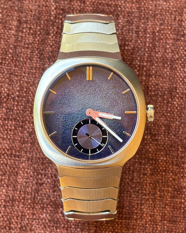 2024 H. Moser & Cie Streamliner Centre Seconds 40MM Blue Dial Steel Bracelet (6500-1200)