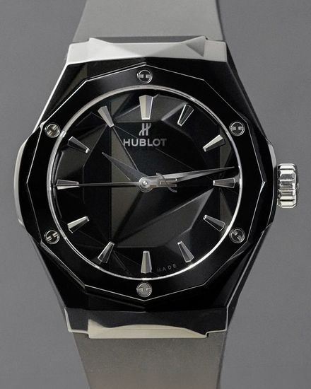2026 Hublot Classic Fusion "Orlinski" 40MM Black Dial Rubber Strap (550.CS.1800.RX.ORL21)