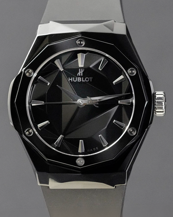 2026 Hublot Classic Fusion "Orlinski" 40MM Black Dial Rubber Strap (550.CS.1800.RX.ORL21)