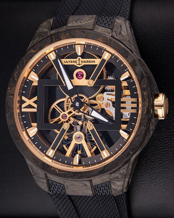 2026 Ulysse Nardin Blast Skeleton X 43MM Skeleton Dial Rubber Strap (3715-260/CARB)
