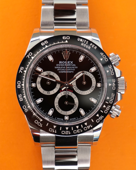 2019 Rolex Cosmograph Daytona 40MM Black Dial Oyster Bracelet (116500LN)
